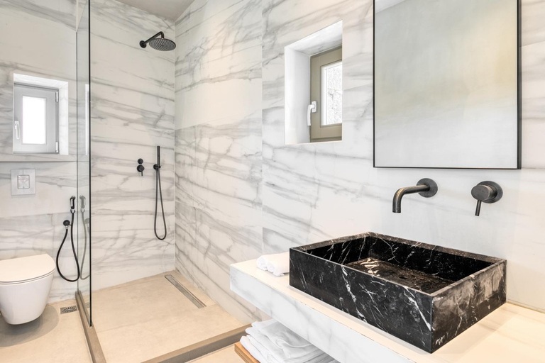 Bathroom 4, Panormos Bay Suites Luxury Resort, South Aegean