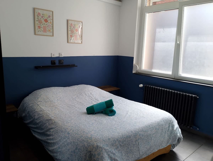 Room 4, La vie en Bleu Wifi Proche Bollaert 3 Pers, Pas-de-Calais