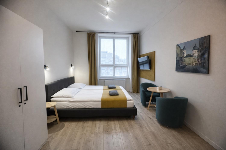 Bedroom 2, Apart-HOTEL GALLERY 21, L'vivs'ka