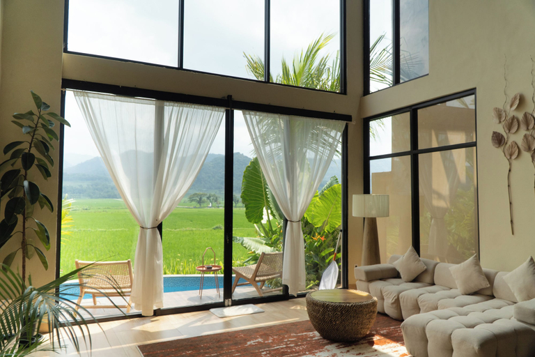 Living area, Rumah Rindu & Villas, Kulon Progo