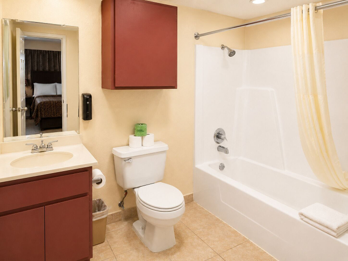 Bathroom 5, Extended Stay Snyder, Scurry