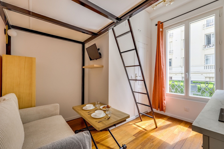 Living area 4, Studio 2P - Roland Garros Stadium and Bois de Boulogne, Paris