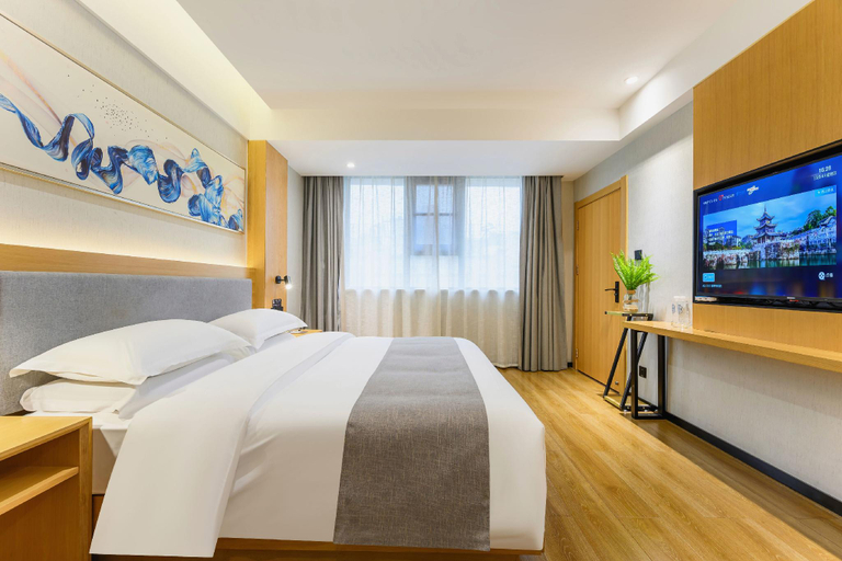Bedroom 2, GreenTree Inn Express Anshun Puding County Boyu Avenue, Anshun