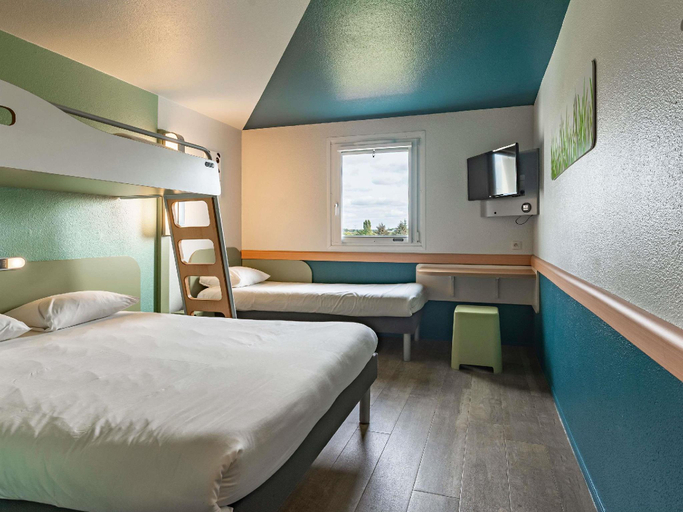 Bedroom, ibis budget Marne-la-Vallée Pontault-Combault, Seine-et-Marne