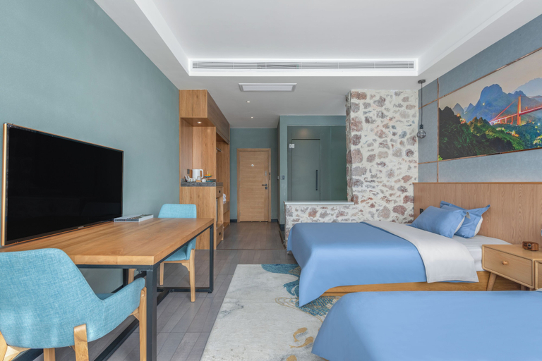 Bedroom 2, JIAXIANG  FANSHE VILLA, Anshun
