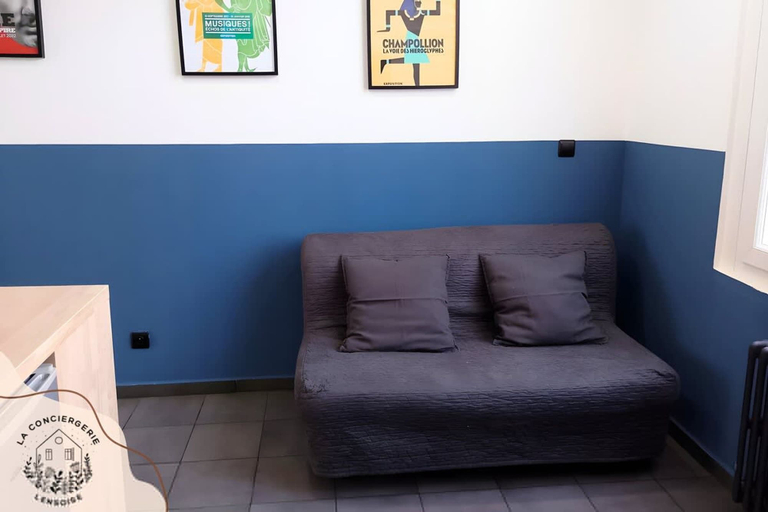 Room 2, La vie en Bleu Wifi Proche Bollaert 3 Pers, Pas-de-Calais