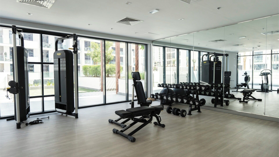 Fitness facility 5, Azizi Riviera Studio with Pool & Parking, Dubai