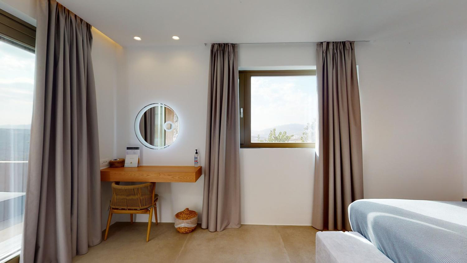 Bedroom 3, Panormos Bay Suites Luxury Resort, South Aegean