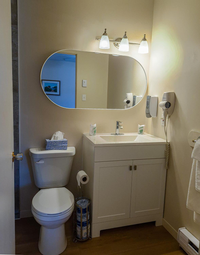 Bathroom 2, Motel de l'Anse a l'Eau, La Haute-Côte-Nord