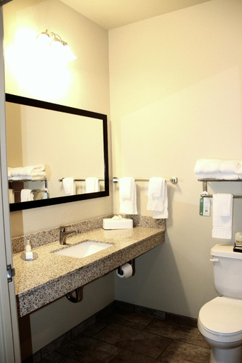 Bathroom 4, Cobblestone Inn and Suites Devils Lake, Ramsey