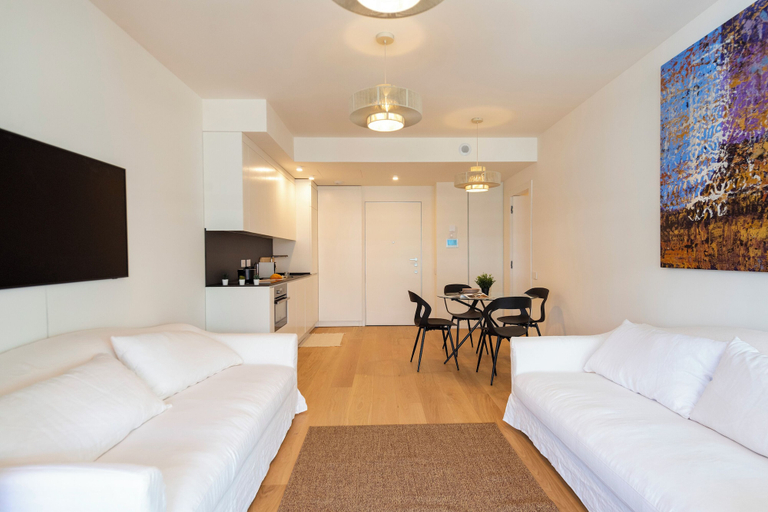 Living area 2, Sea View Apartment Genova Waterfront, Genova