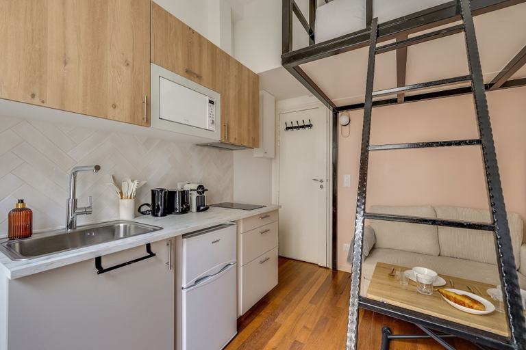 Private kitchen 5, Studio 2P - Roland Garros Stadium and Bois de Boulogne, Paris