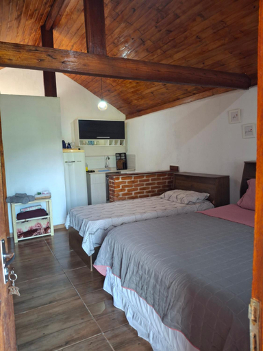 Bedroom, Chale Encantos de Minas 2, Bueno Brandão