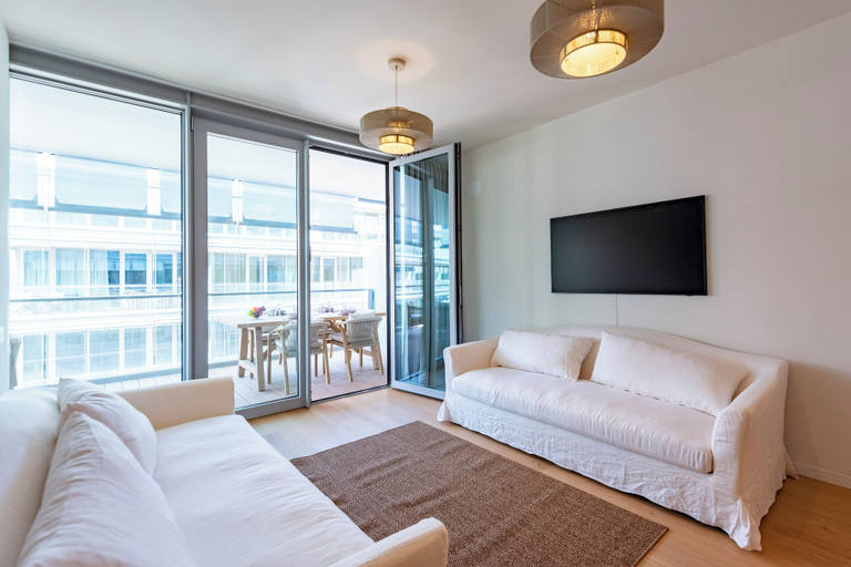 Living area 3, Sea View Apartment Genova Waterfront, Genova