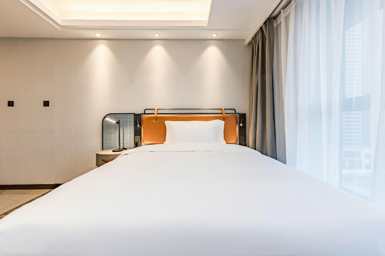 Bedroom 2, Echarm Hotel Kunming Guangfu Road Haile World, Kunming