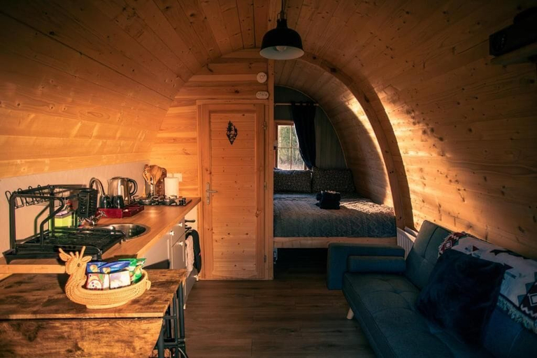 Interior, Green Oak Nature Retreat, Fife