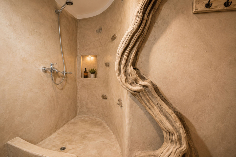 Bathroom, Mykonos Sunday Home Costa Ilios, South Aegean