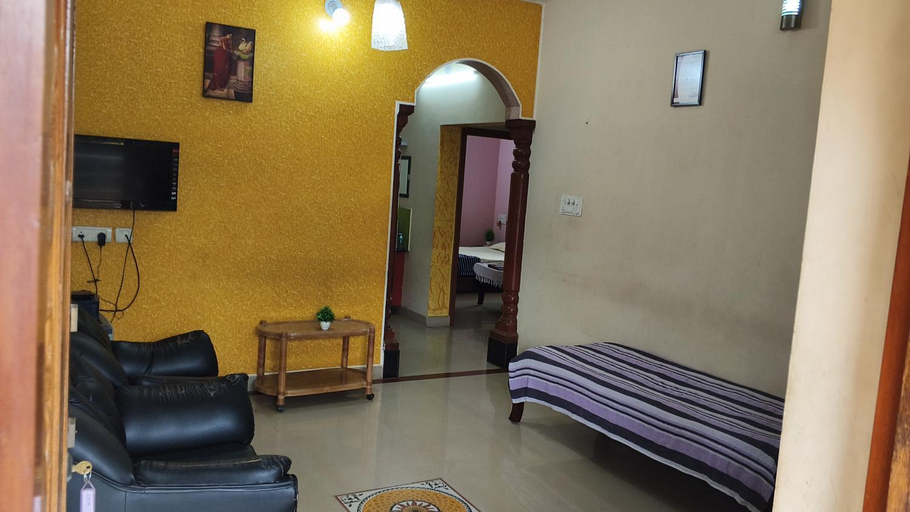 Bedroom 3, Maanyatha Homestay Manipal, Udupi