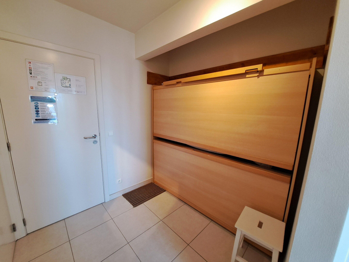 Interior, Coastal Apartment With Sleeping Alcove, West-Vlaanderen