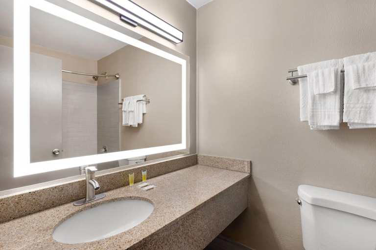 Bathroom 4, Super 8 by Wyndham Biloxi at the Beach, Harrison