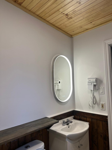 Bathroom 3, Greenside Motel, Charlotte
