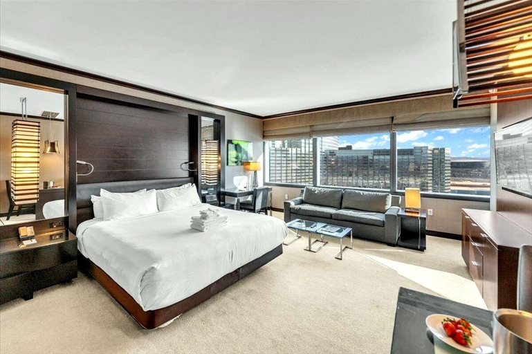 Bedroom 2, Gorgeous Suites Vdara, Clark