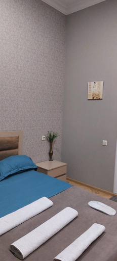 Bedroom, Agmashenebeli Apartments, Tbilisi