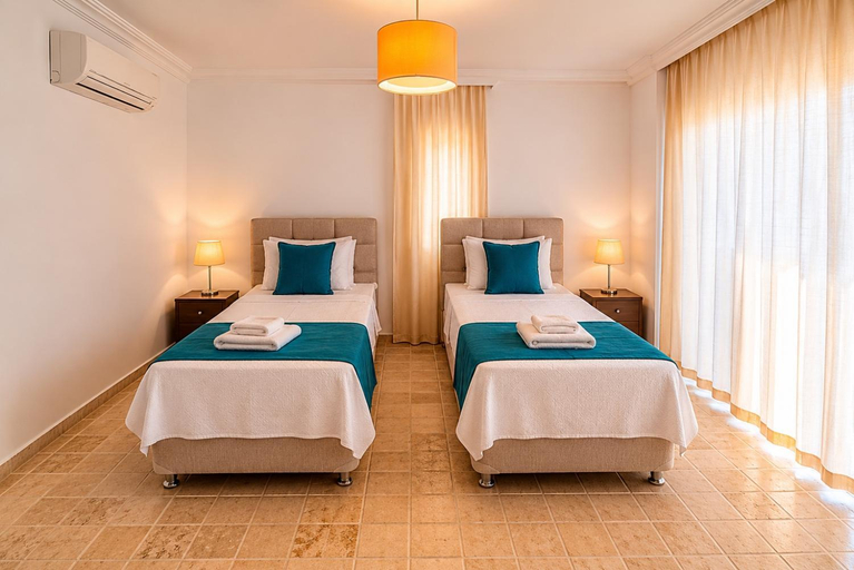 Bedroom 2, Villa Yagmur, Kaş