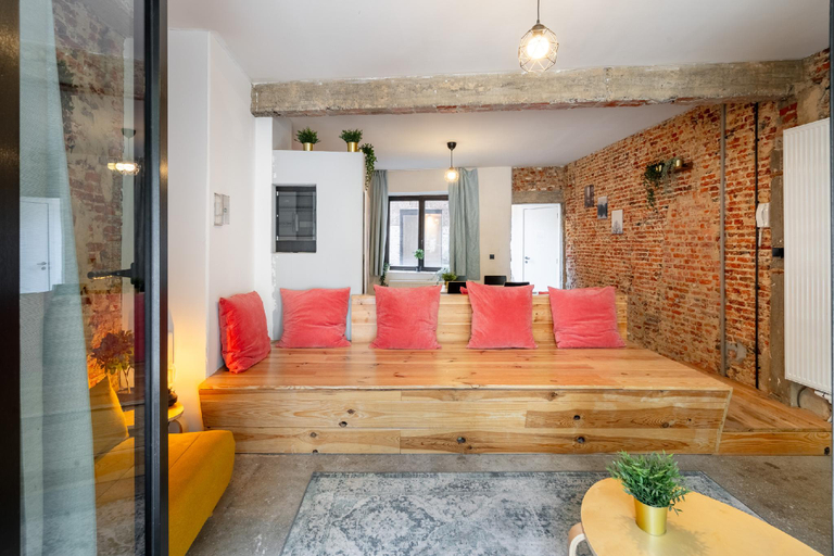 Separate living room 3, The Industrial Apartments |2BBK|NS|internet|, Antwerpen