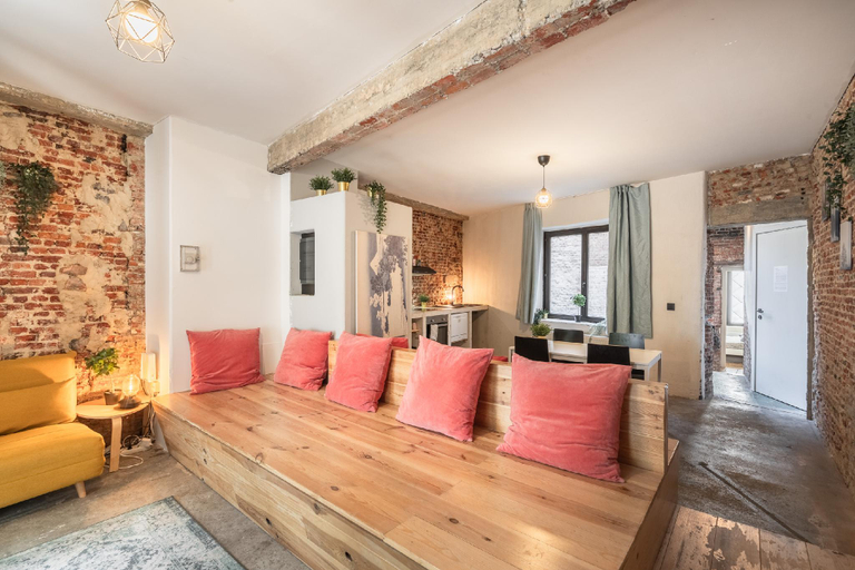 Separate living room 5, The Industrial Apartments |2BBK|NS|internet|, Antwerpen