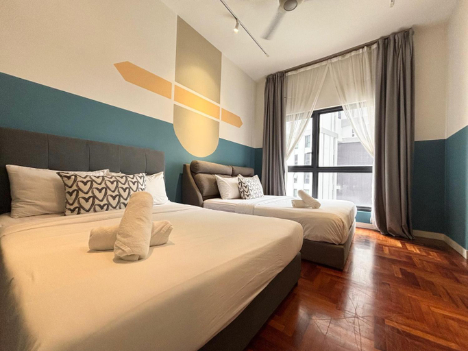 Bedroom 3, The Mews KLCC by PILLOWTALKS, Kuala Lumpur