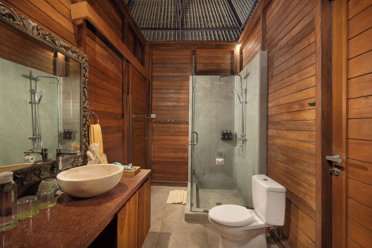 Bathroom 4, Gecko Villa & Bungalows, Klungkung