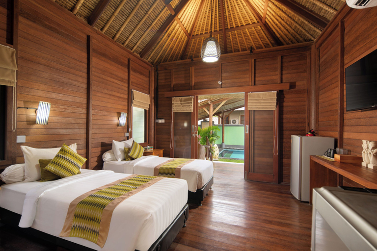 Bedroom 3, Gecko Villa & Bungalows, Klungkung