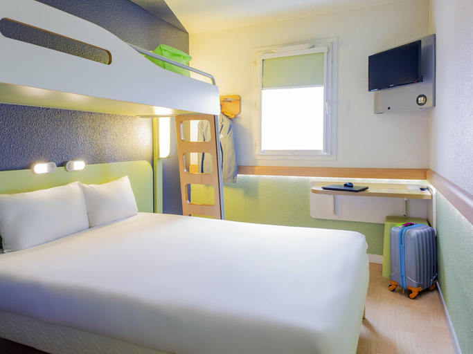 Bedroom 4, ibis budget Nantes Nord Saint-Herblain, Loire-Atlantique