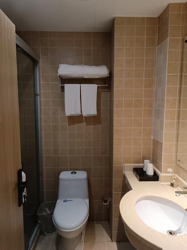 Bathroom 3, GreenTree Inn Jiaxing Zhongan Business Hotel, Jiaxing