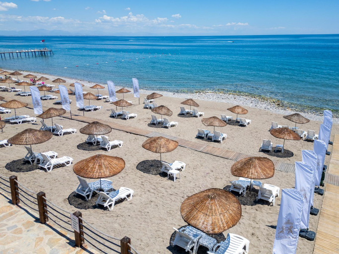 Private beach 5, Marinez Hotel – All Inclusive, Antalya