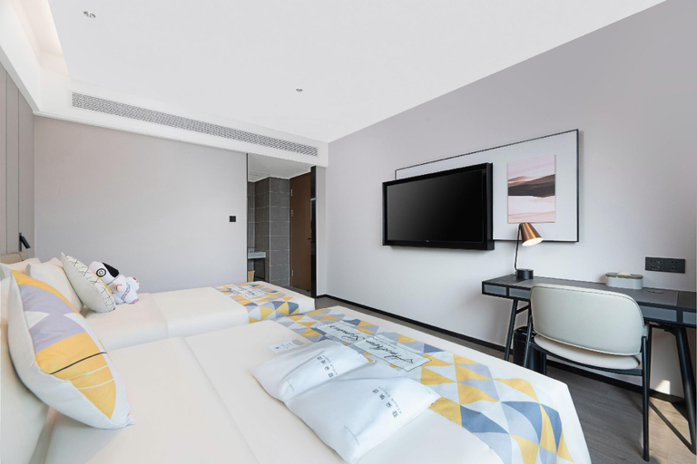 Bedroom 2, Atour Hotel Changsha Wuyi Square Huangxing South Road, Changsha