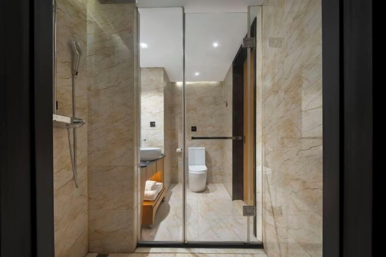 Bathroom 3, Zhengzhou Bolui Hotel (Erqi Square David City), Zhengzhou