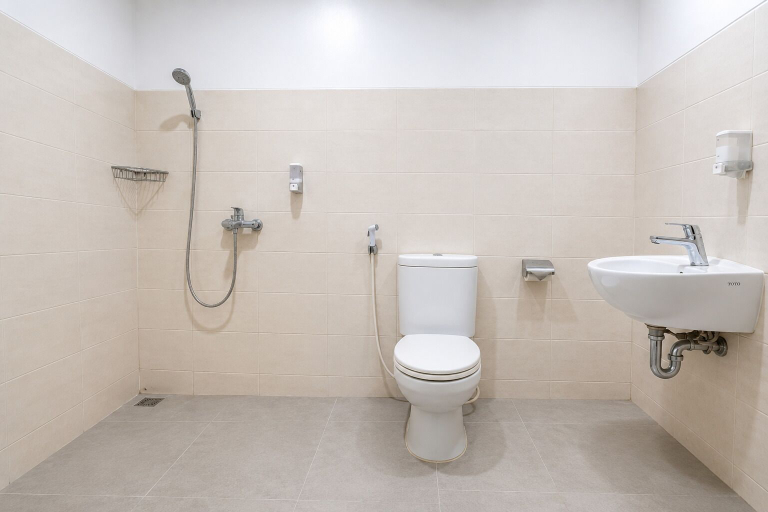 Bathroom 3, Hotel Raja Ampat, Raja Ampat