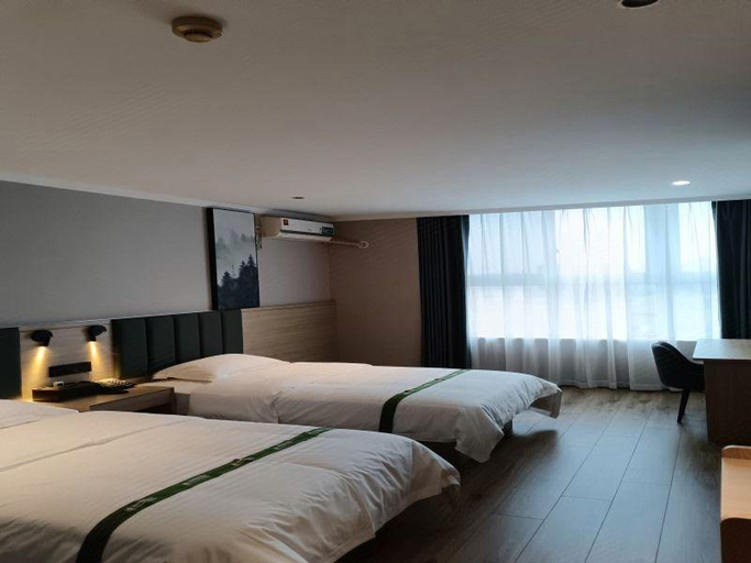 Bedroom 2, GreenTree Inn Jiaxing Zhongan Business Hotel, Jiaxing