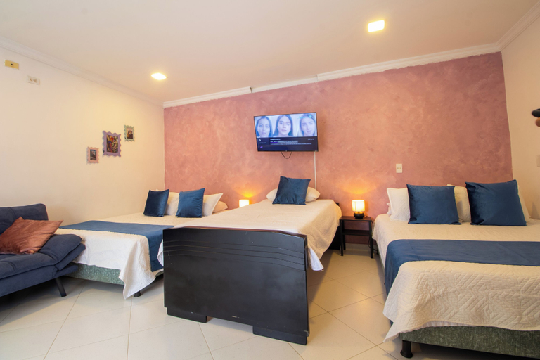 Room 4, Kaobba Hostal, Medellín