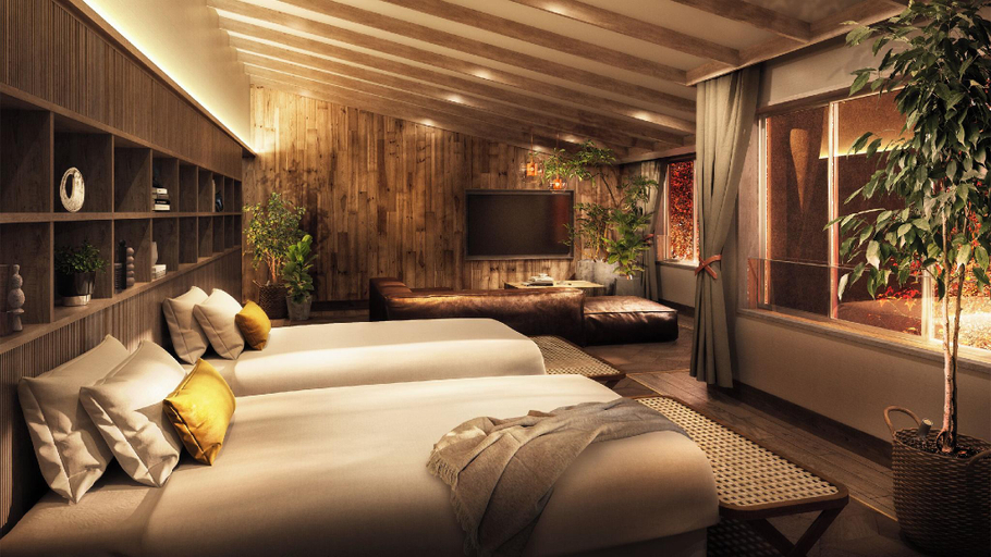 Bedroom 2, Glamday style hotel suite 山ノ麓, Karuizawa