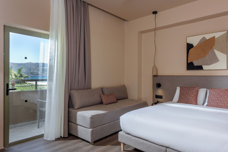 Bedroom 3, Zeus Hotels Neptuno Beach - All Inclusive, Crete
