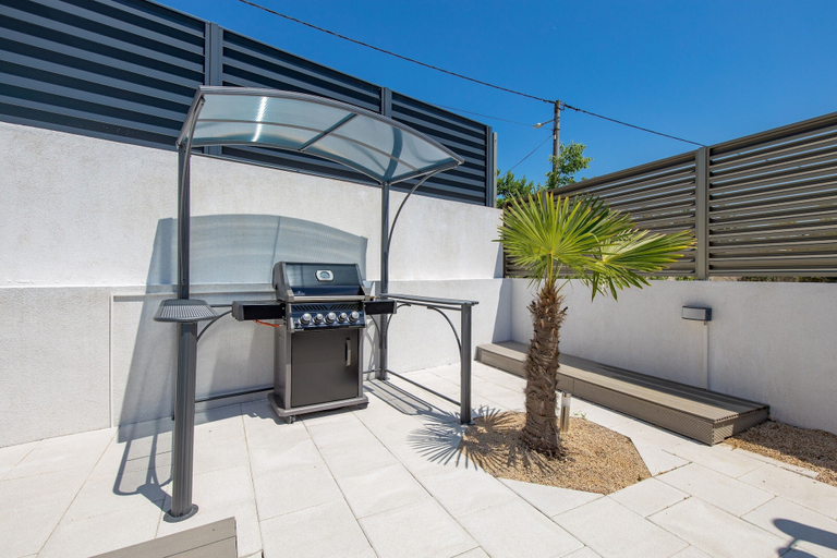 Terrace/patio 5, Modern Holiday House Jadranka With Pool, Krk