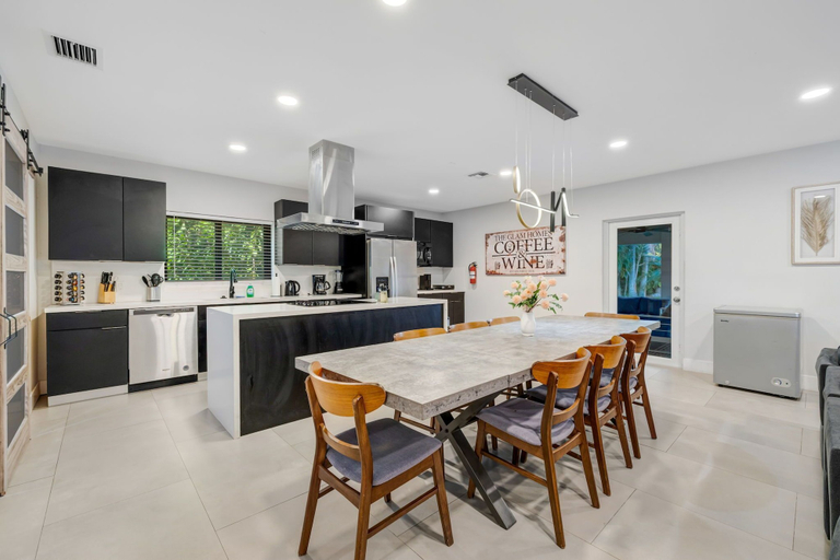 Dining room 3, Moroccan Style Villa · Pool & Cabana | BKB Court, Miami-Dade