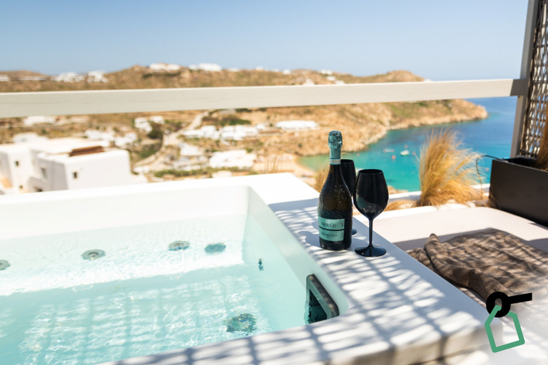 Private spa tub 4, Hotiday Mykonos South Coast, South Aegean