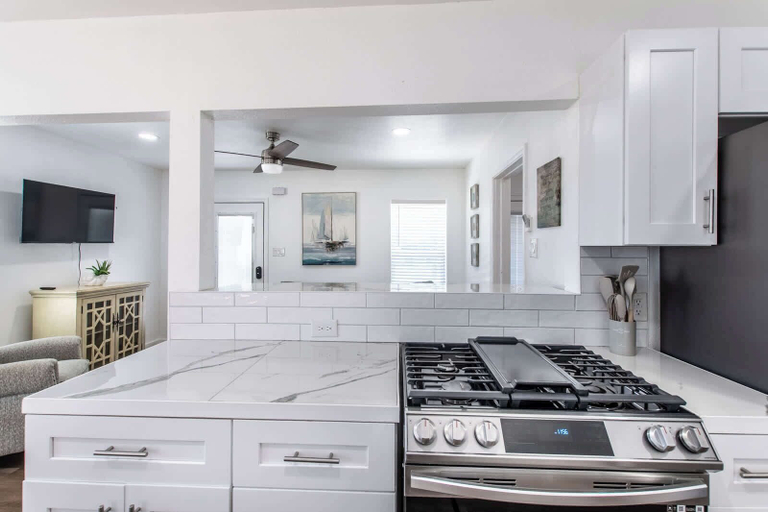 Private kitchen 3, Ocean View From Balcony - Ocean Drive, Nueces