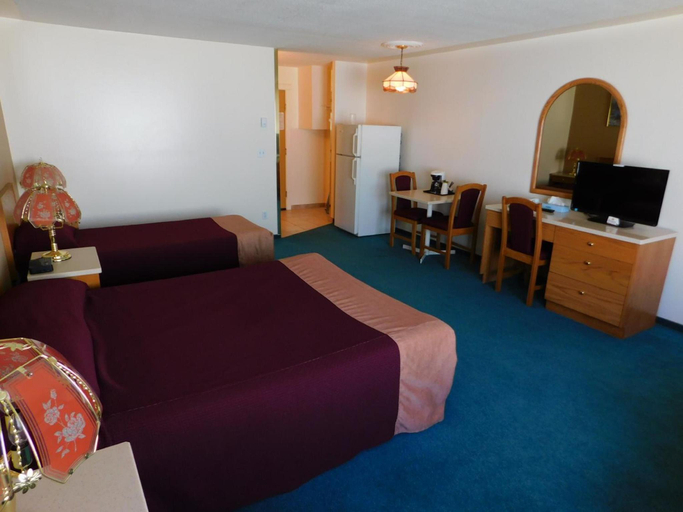 Bedroom 3, Western Budget Motel #1 Leduc/Nisku, Division No. 11