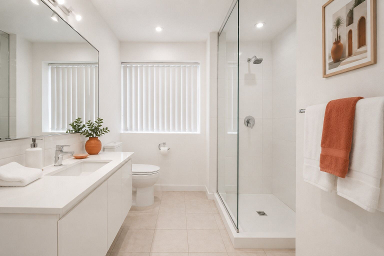 Bathroom, The Corvane Hotel, Toronto