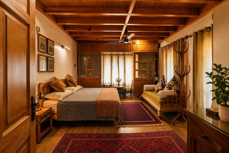 Room 2, The Riverside Barn Srinagar, Srinagar